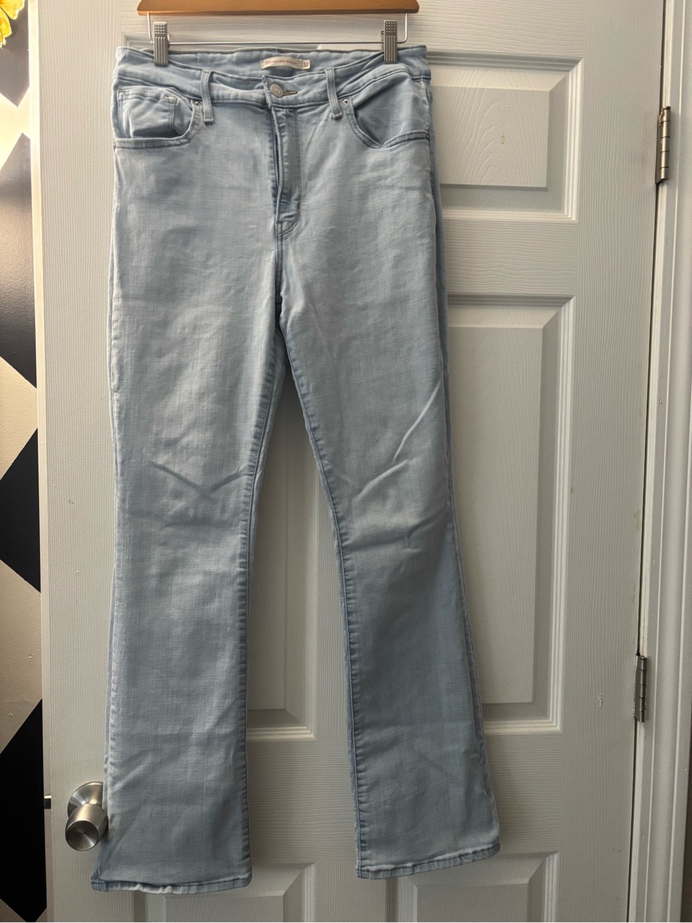 Levi's Light Blue Flare Jeans for Women